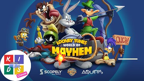 Looney tunes in MAYHEM game test best funny games for children and teenagers