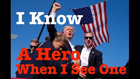 I Know a Hero When I See One -- President Trump (penned by David Sacks)