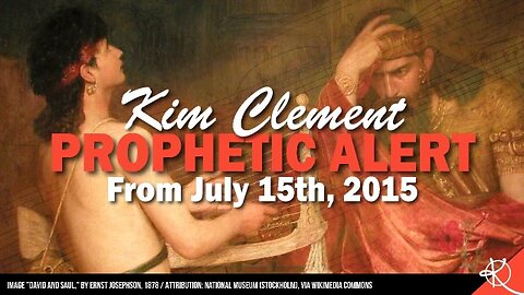 Kim Clement Prophetic Alert From July 15th, 2015