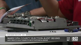 Maricopa County election audit begins