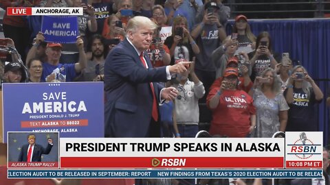 FULL SPEECH: President Donald J. Trump at Save America Rally, Anchorage, AK 7-9-22