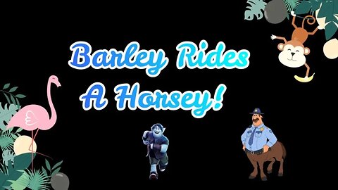 Onward's Barley Rides A Horsey! 😂