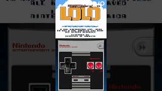 Adventures of LOLO: Charming NES Puzzle Game | HAL Laboratory | Retro SHORTS!