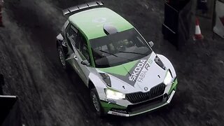 DiRT Rally 2 - Replay - Skoda Fabia R5 at Pant Mawr Reverse