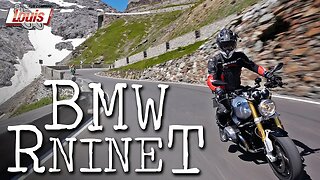 BMW R NineT First Ride, Stelvio Pass!