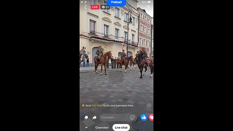 Poland 🇵🇱✝️ soldiers on horses 27/07/2024