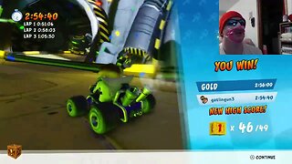 Adventure Mode Part 11 - Citadel City: All Relic Races (Crash Team Racing Nitro Fueled)