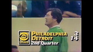 1984 Philadelphia Eagles at Detroit Lions