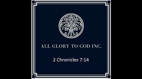ALL GLORY TO GOD - - 2 Chronicles 7:14