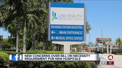 Lee Health concerned over bill that might change 'Certificate of Need'
