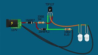 Como ligar 1 / 10 / 30...em 127V ? (Na tomada)-BONUS um simulador grátis para fazer o circuito.