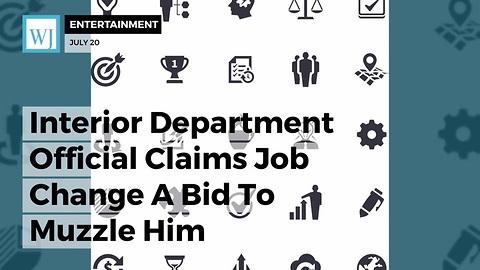 Interior Department Official Claims Job Change A Bid To Muzzle Him