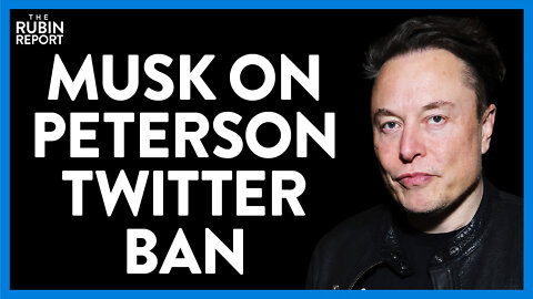 Elon Musk Reacts to Jordan Peterson's Twitter Suspension | DM CLIPS | Rubin Report