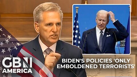 Joe Biden's policies 'only emboldened terrorists' | Kevin McCarthy on the Hamas attacks on Israel