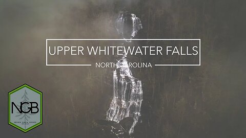 Upper Whitewater Falls, NC -- 4K Cinematic