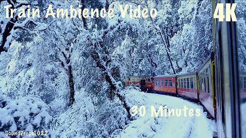 Chilled 30 Minutes : Classic Piano Amidst Snowy Railways