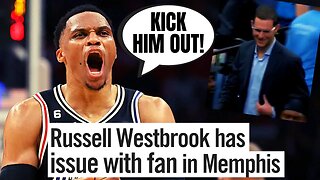 Russell Westbrook Tries To Get ANOTHER Fan Kicked Out Of NBA Game | This Is PATHETIC