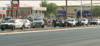 Las Vegas police investigating a homicide