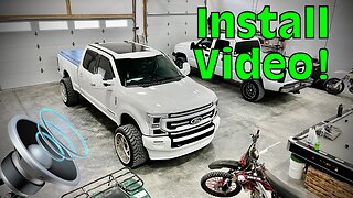 How to Install amp and sub in your car/truck with Factory unit (replace stock sub with loc)