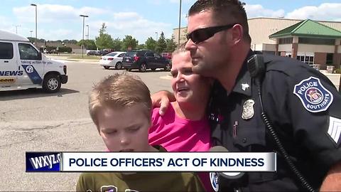 Mother thanks Southgate police officers for kindness to son
