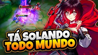 O DANO DESSA SKIN NÃO TÁ NORMAL! | MOBILE LEGENDS