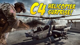 Battlefield 4 - C4 Helicopter Surprise!