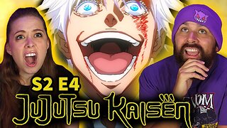 WHAT IS GOJO ON?! *Jujutsu Kaisen* Season 2 Episode 4 REACTION! "Hidden Inventory Part 4"