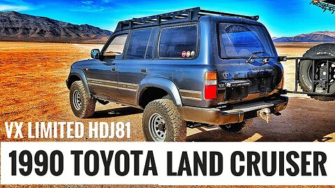 1990 Toyota Land Cruiser VX Limited HDJ81