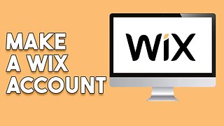 How To Make A Wix Account