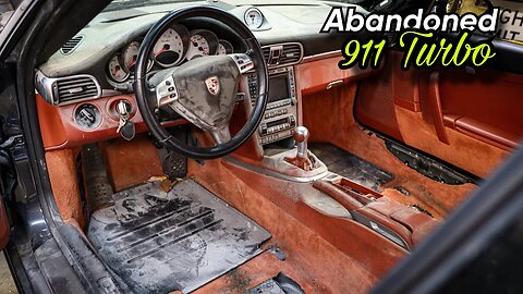 Cleaning the NASTIEST Porsche Interior Ever (satisfying)