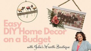 DIY Home Decor Crafts | Budget Friendly Home Decor | Easy Home Decor Crafts | Decoupage Crafting