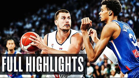 FRANCE vs SERBIA / HIGHLIGHTS / July 12, 2024 / BASKETBALL