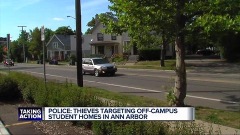 Four home invasions reported near University of Michigan