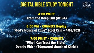 Digital Bible Study Tonight - 11/28/2022