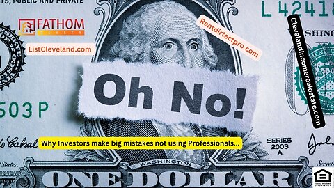 Why Investors make big mistakes not using Professionals...