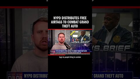 NYPD Distributes Free AirTags to Combat Grand Theft Auto