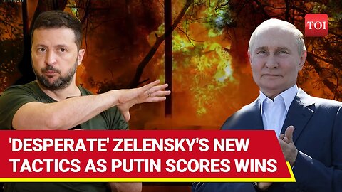 'Need To End War ASAP': Zelensky In Panic Mode As Putin Secures Fresh Victories | Watch
