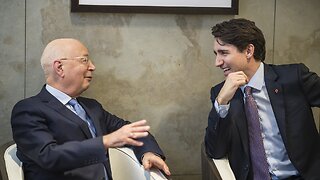 Klaus Schwab brags about his TREASONOUS LITTLE PUPPET Justin Trudeau & his plans for the world.