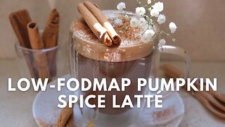 Low FODMAP Pumpkin Spice Latte