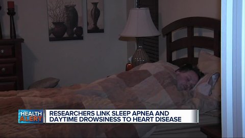 Researchers link sleep apnea and daytime drowsiness to heart disease