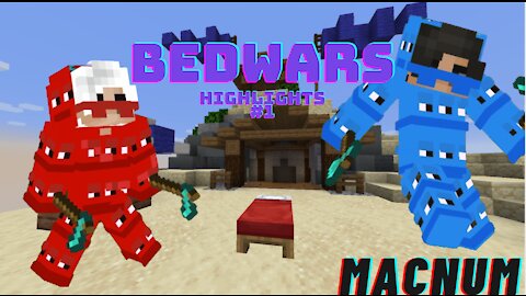 MINECRAFT BEDWARS HIGHLIGHTS 1