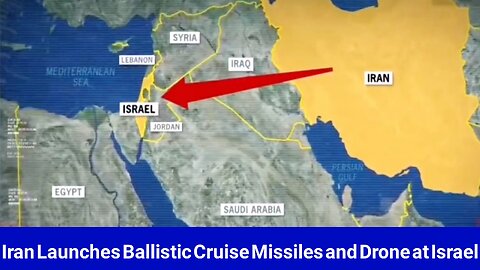 BREAKING: Iran Attack on Israel | Iran Launches Ballistic Cruise Missiles and Drone at Israel