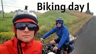 Hawaii bike-packing day 1 - 62 miles (first time biking in almost 3 years) -big island