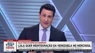 Lula quer reintegrar Venezuela ao Mercosul