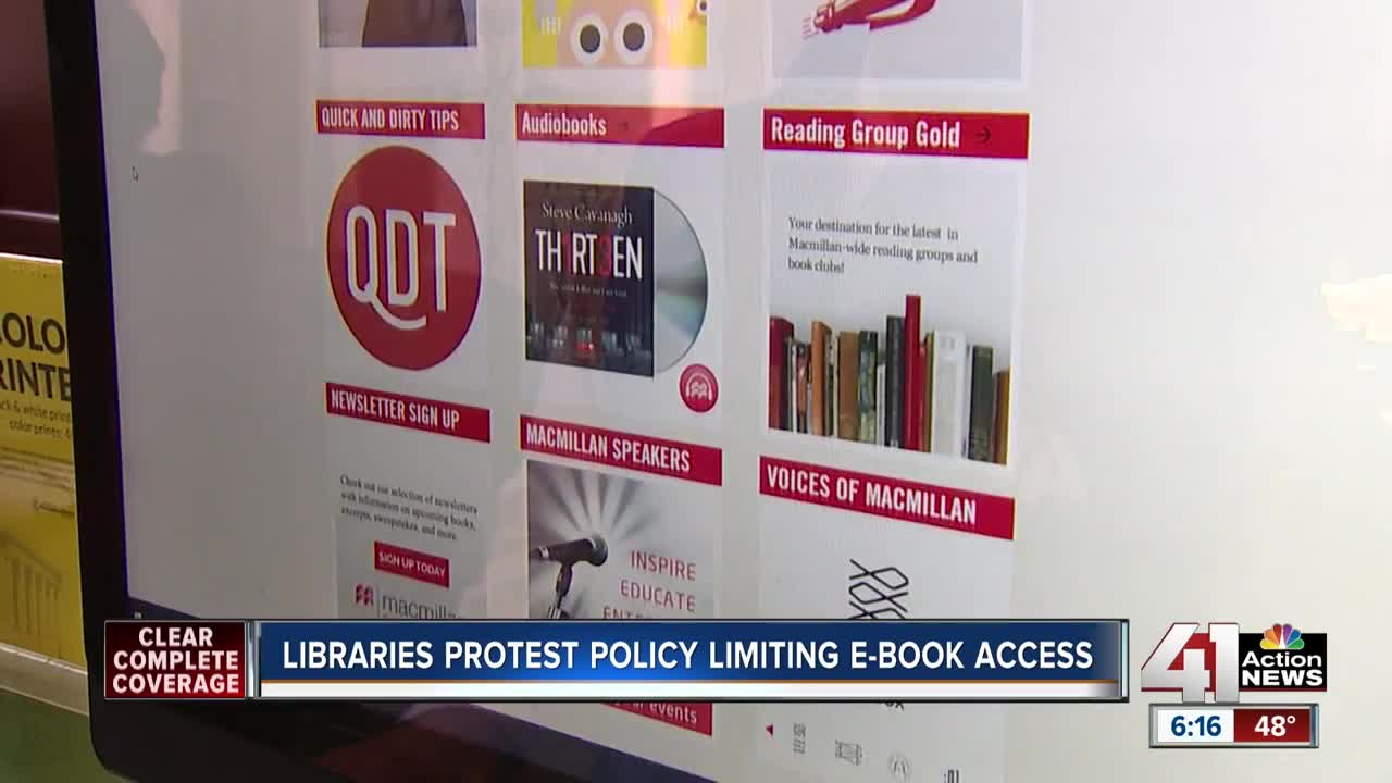 Metro libraries join nationwide protest of policy limiting e-book access