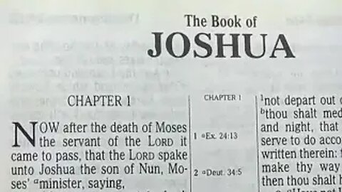 Joshua: Chapters 01-04