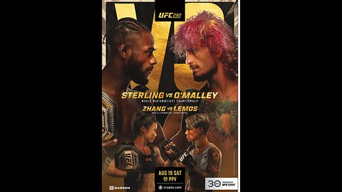 UFC 292 Sean O'Malley v Aljamain Sterling