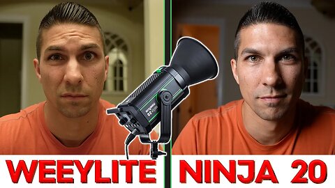 INSTANTLY IMPROVE Your VIDEOS w/ a Simple CINEMATIC Lighting Setup...(Weeylite Ninja 20 Review)