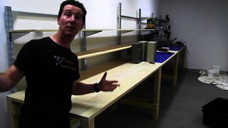 EEVblog #228 - New Lab Progress...