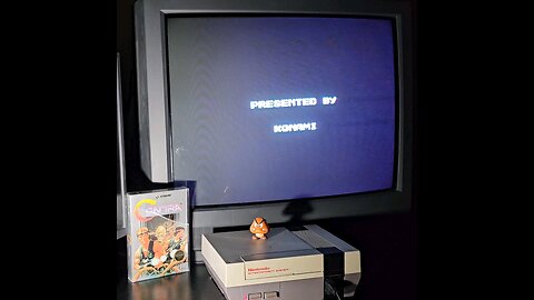 One of the Best Games ever, Original Contra on NES Nintendo, no Konami code